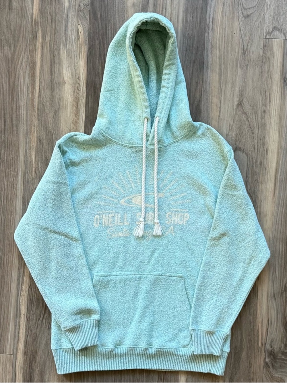 O'Neill Seafoam Green Hoodie Size S - Picture 4 of 7
